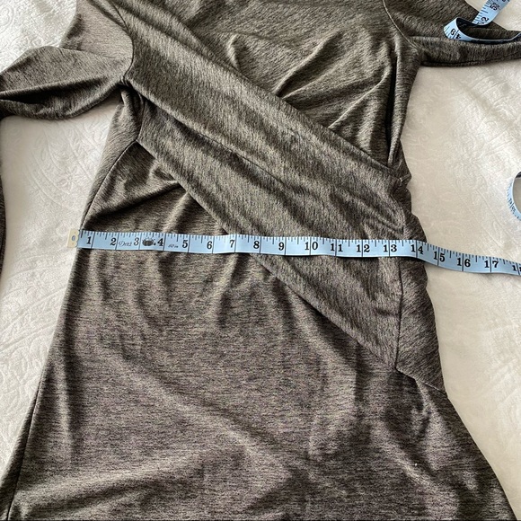 T By Alexander Wang Twisted Marled Stretchy Top - Picture 7 of 11